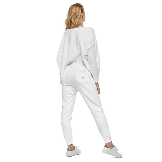 Classic Unisex Fleece Sweatpants - RFA Blk/Red - 65% Cotton, 35% Poly